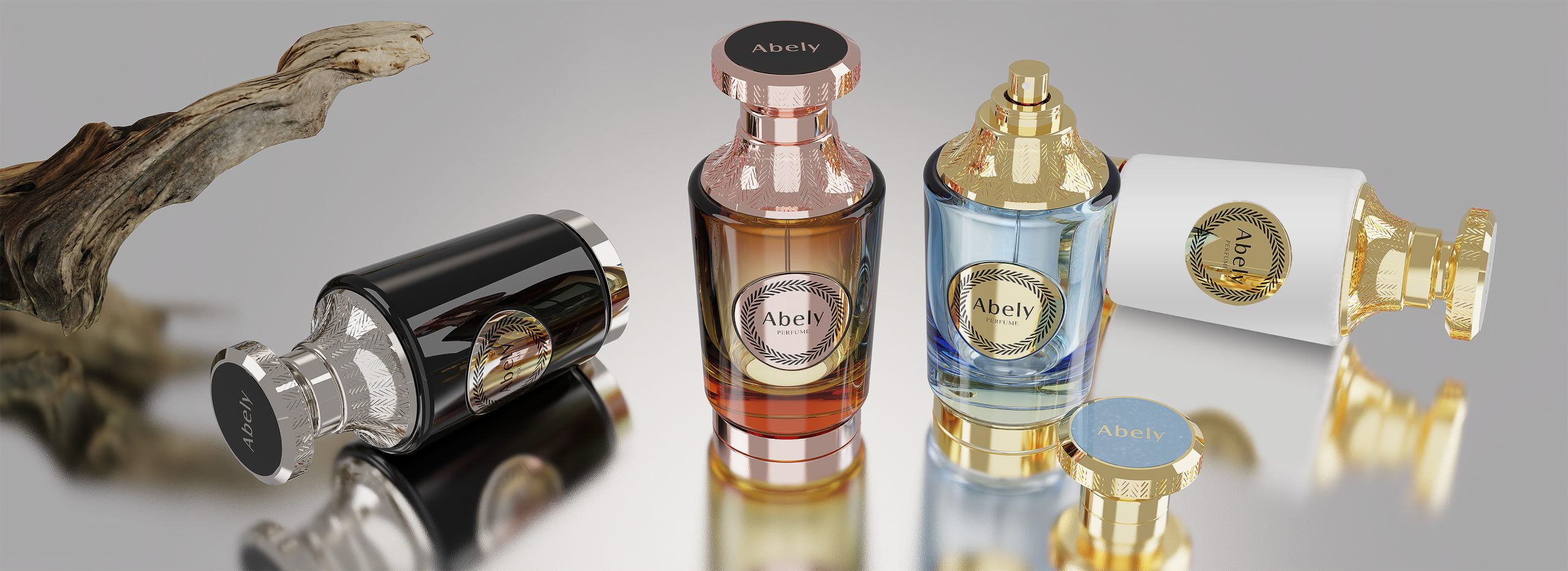 Abely luxury perfume bottle series